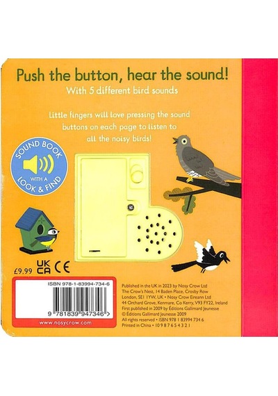 Nosy Crow Listen To The Birds Sesli Kitap