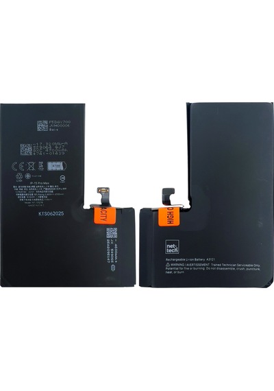 Teknonet  Apple Uyumlu iPhone 15 Pro Max  Nettech 4760 Mah Batarya - Renksiz