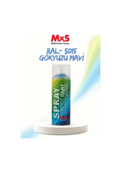 Mxs Ral 5015 Gökyüzü Mavi Akrilik Sprey Boya 400 Ml Ral-5015 Gökyüzü Mavi
