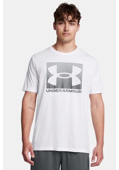 Under Armour Boxed Sports Erkek Tişört Beyaz
