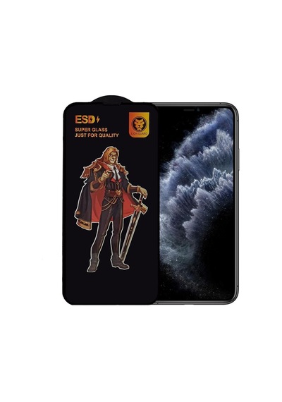 Apple Uyumlu iPhone 11 Pro Anti Statik Ekran Koruyucu Toz Tutmayan Kırılmaz Cam