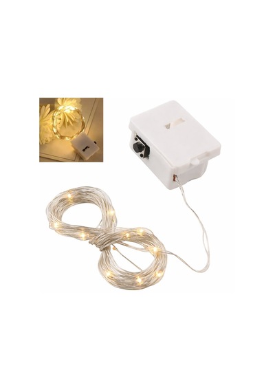 Xtechnx Cihan755103 Powermaster Pm-29155 Pilli 4.5 Volt 3 Metre Gün Işığı Dekoratif Peri Led Renkli
