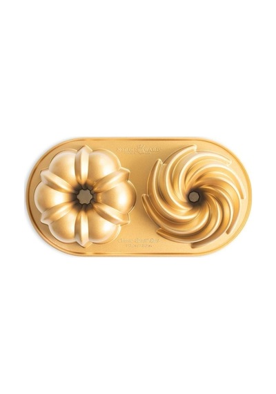 Nordicware 97277 Klasik Bundt 2 Li Kek Kalıbı Altın