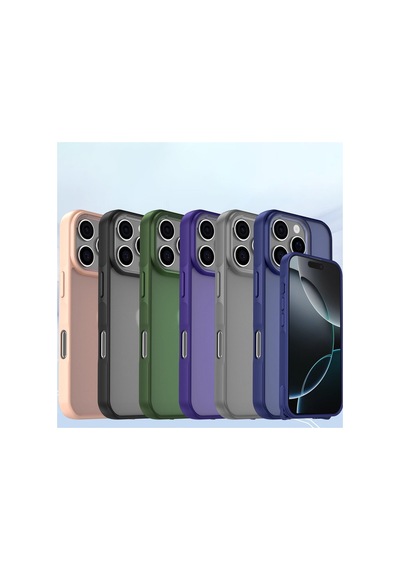 Apple iPhone Uyumlu 16 Pro Max Kılıf Elegant Kapak - Siyah Bzsxx00 1