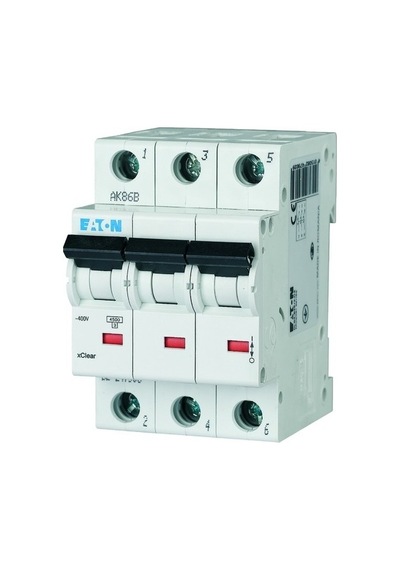 Eaton 6Ka C Tipi 3X63A Otomatik Sigorta