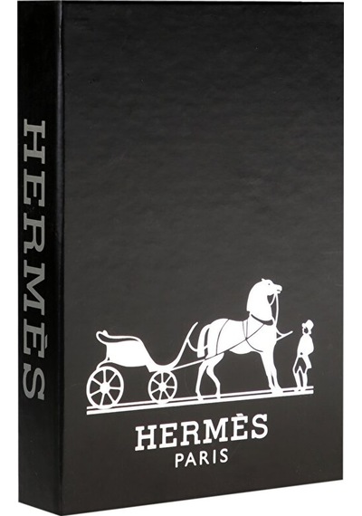 Herm Siyah Gümş Dekoratif Kitap Kutu