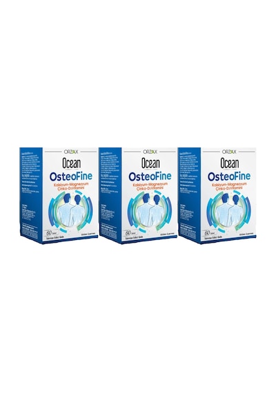 Ocean Osteofine Takviye Edici Gıda 60 Tablet 3'Lü Paket