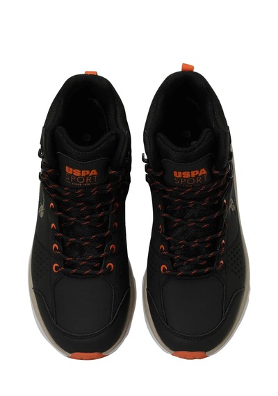 U.s. Polo Assn. Henry 4pr Siyah Erkek Waterproof Outdoor Bot Siyah