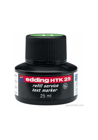 Edding Htk 25 Yeşil Fosforlu Kalem Yedek Mürekkebi Çok Renkli