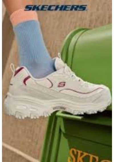 Skechers 896145 Ntbg Kadın Spor Ayakkabı Krem