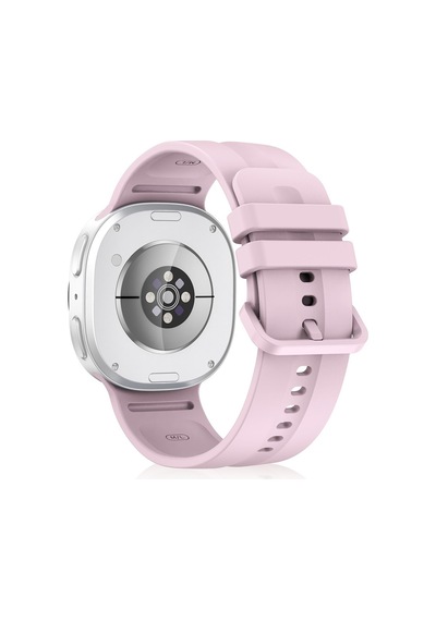 Galaxy Watch 8 40mm 22mm Uyumlu Silikon Kordon Krd-159 - Pembe - T43845
