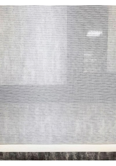 Bbb Saten Çizgili Çift Mekanizmalı Tül Stor Perde Ekru Mt1001 Ekru