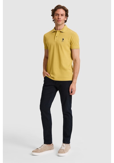 U.s. Polo Assn. Erkek Tişört Basic 50326920-vr235 Yag Yesılı