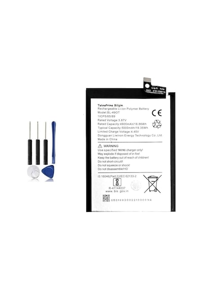 Tecno Camon 20 Pro İle Uyumlu İthal Pil Batarya Bl-49ot