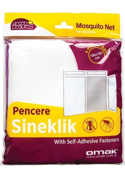 Pencere Sinekliği 100x150 Cm Bantlı Sineklik Cırt Cırt Bantlı Sineklik
