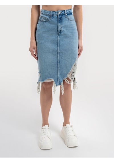 LOFT Slim Fit Kadın Etek Lf2036314 Q1.v1 Denim