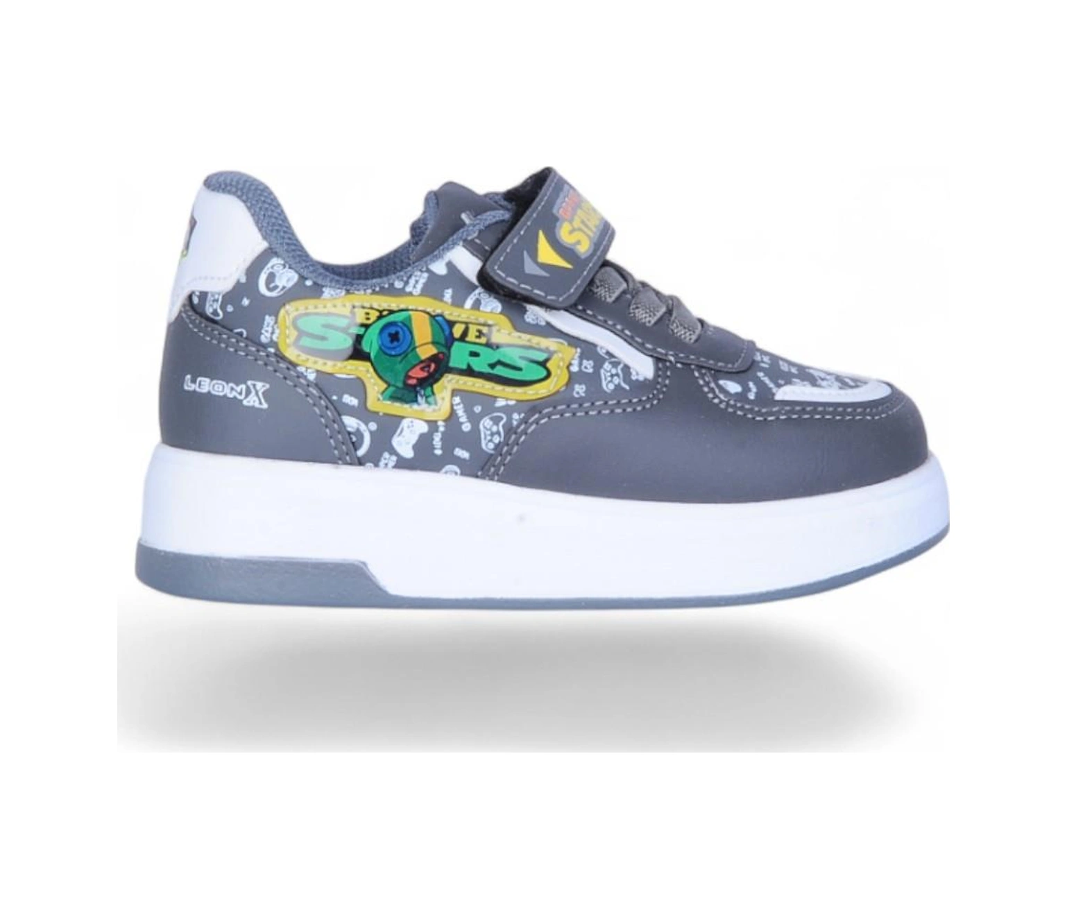 Prokids 4012 Erkek Çocuk Sneaker Spor Ayakkabı Füme