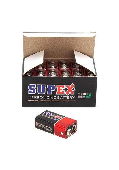 9v 9 Volt Tek Kullanımlık Pil