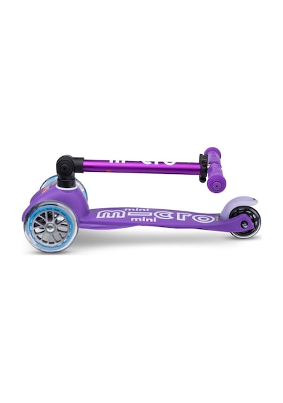 Micro Mini Deluxe Foldable 3 Tekerlekli Scooter Led Mor