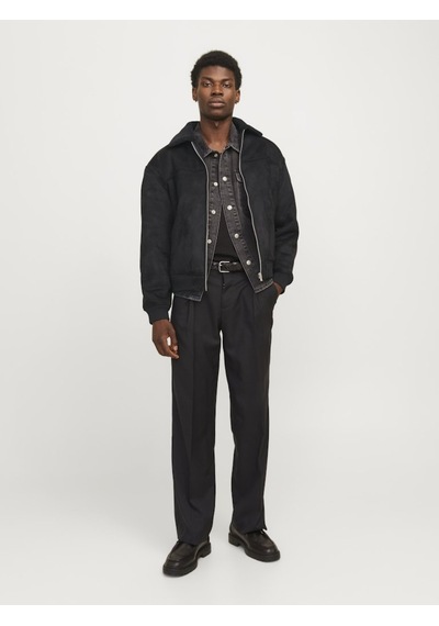 Jack & Jones Jprccted Bomber Ceket 12266798 Siyah