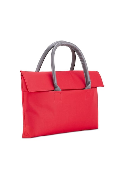 Classone Byn-el002 Wtxpro Su Geçirmez Kumaş 13-14 İnch Bayan Laptop, Notebook, Apple Uyumlu MacBook Air El Çantası- Tote Bag - Kırmızı