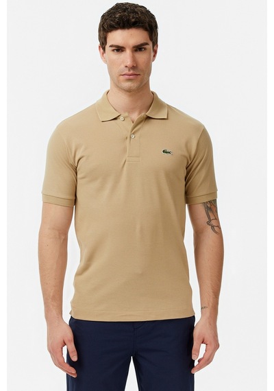 Lacoste Men's Classic Fit Polo T-shirt Erkek Polo Yaka Tişört Krem