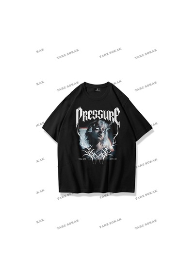 Startmore Unisex Pressure Tshirt Siyah