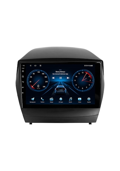 Hyundai İx35 2010-2015 Android Multimedya Carplay Android Auto Navigasyon Kameralı 8gb Ram 128gb 9"