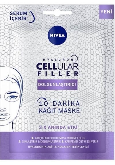 3 Adet Nivea K.maske Cellular Filler Dolgunlas