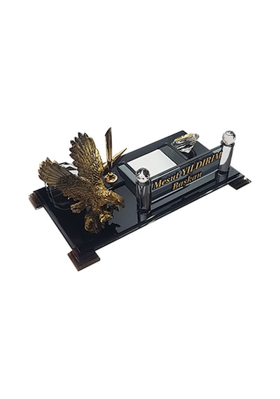 Kristal Masaüstü Kalemli İsimlik Ofismakam M215 G Kartal