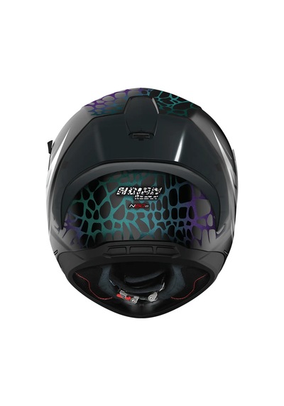 Nolan N60-6 Sport Ravenous 28 Kapalı Motosiklet Kaskı Siyah