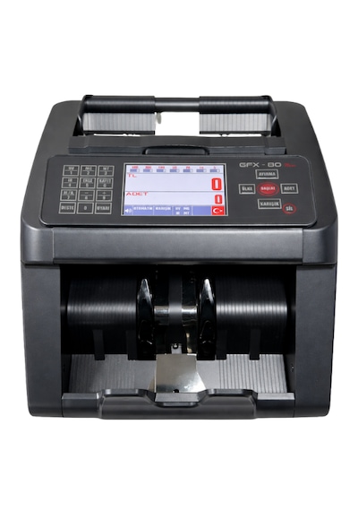 Pro New 80 Karışık Para Sayma Makinesi, Tl Ve Euro Karışık, Usd Adet Sayım + Müşteri Ekranı
