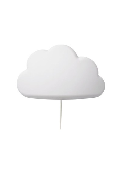 Ikea Upplyst Çocuk Duvar Lambası, Beyaz, Led'li