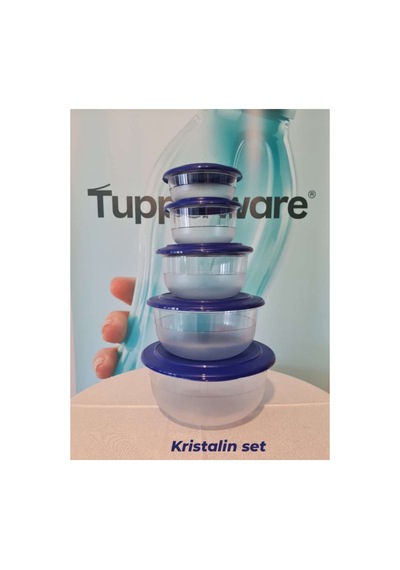 Kristal Set. 3.5 Lt, 2 Lt, 1 Lt Ve 2 Adet 450 Ml. Lacivert