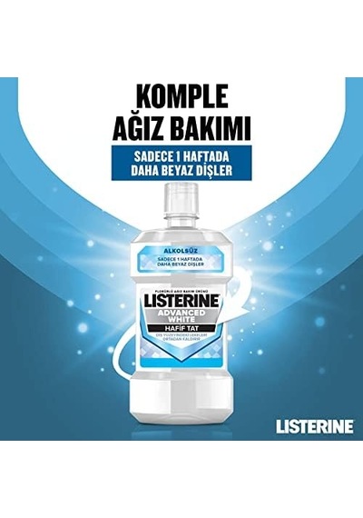 Advanced White Hafif Tat Ağız Bakım Suyu 500 Ml