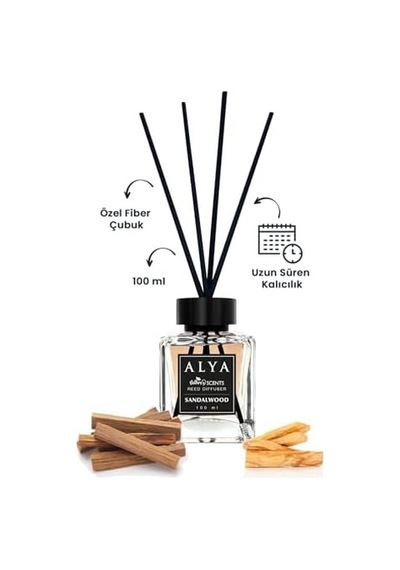 Sandalwood Bambu Çubuklu Oda Kokusu - Sandal Ağacı Kokusu Diğer