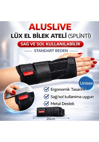 El Bilek Ateli Lüx Spilinti Sağ Ve Sol Kullanılabilir Standart Beden