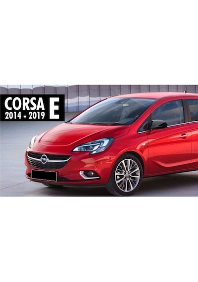 Opel Corsa E Batman Yarasa Ayna Kapağı Piano Black