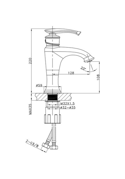 Fm-1111 Krom Lavabo Bataryası Diğer