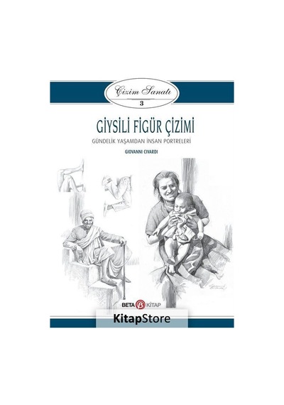 Giysili Figür Çizimi - Çizim Sanatı 3 - Giovanni Civardi N11.396
