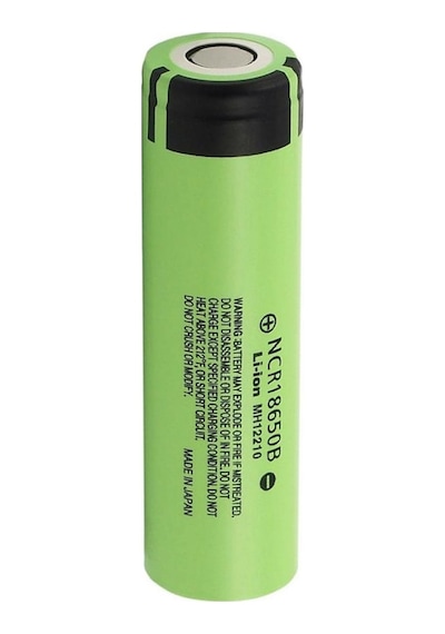 Panasonic NCR18650B 3400 mAh 3.7 V Li-Ion Şarj Edilebilir Pil