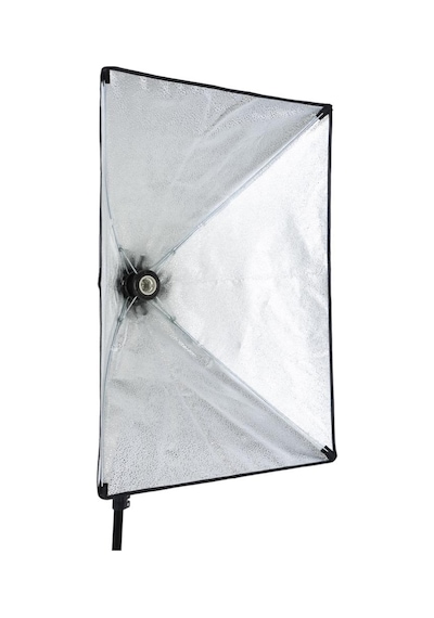 Pdx Tek Duylu Ampulsüz 2'li Softbox Seti + 2 M Ayak + Çanta