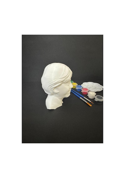 3d Ron Weasley Harry Potter Figür Boyama Seti - Kendin Boya Hobi Ve Etkinlik Seti - Akrilik Boya + 2 Fırça