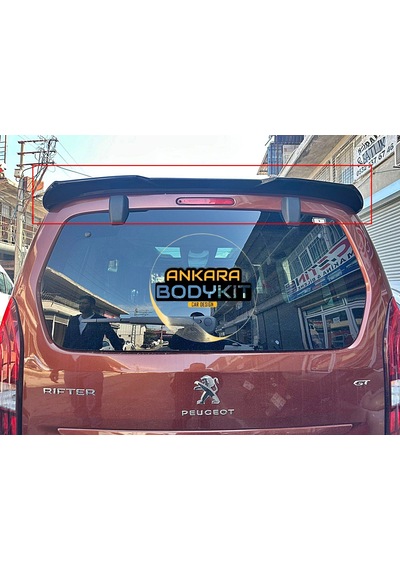Rifter Yarasa Spoiler Parlak Siyah - Plastik