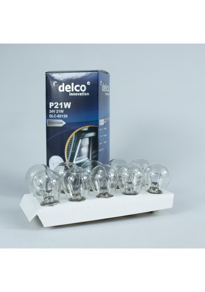 Delco U.s.a P21w 93 Halogen Ampul 24 Volt Ba15s 10 Adet
