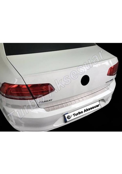 S-Dizayn  Volkswagen Passat B8 Krom Arka Tampon Eşiği 2015 ve Üzeri
