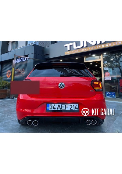 Kit Garaj Polo 2018 Difüzör Plastik Boyalı