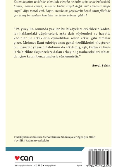 Ihtizar (Günümüz Türkçesiyle) -  Mehmet Rauf -  Can Yayınları