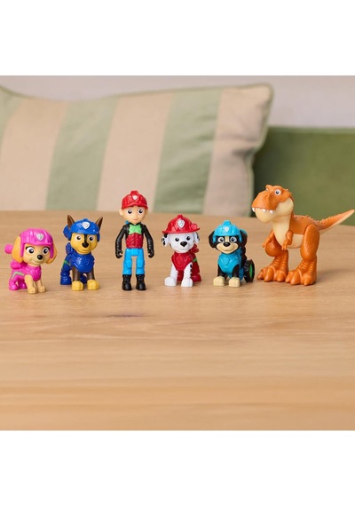 Paw Patrol The Dino Movie Dinozor Macera Ekibi Figür Seti - Orijinal Lisanslı Oyuncak