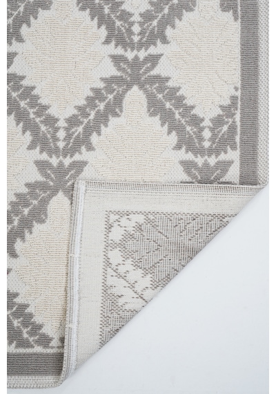 Yüksek Emici Pamuk Dokuma Banyo Halısı - Pamuklu Kaymaz Taban Dikdörtgen Banyo Kilim 80 X 200 Ebatlarında Bej